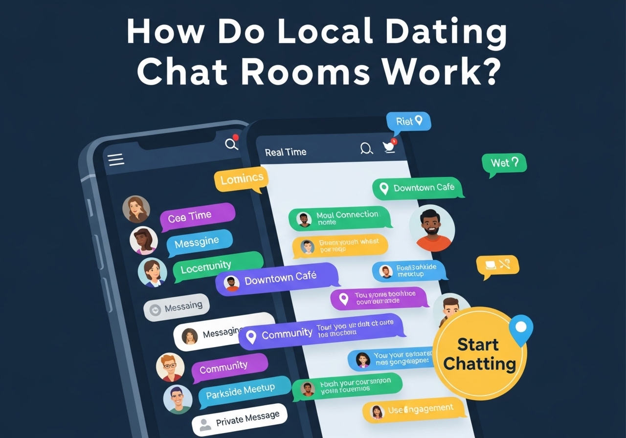 How Do Local Dating Chat Rooms Work?
