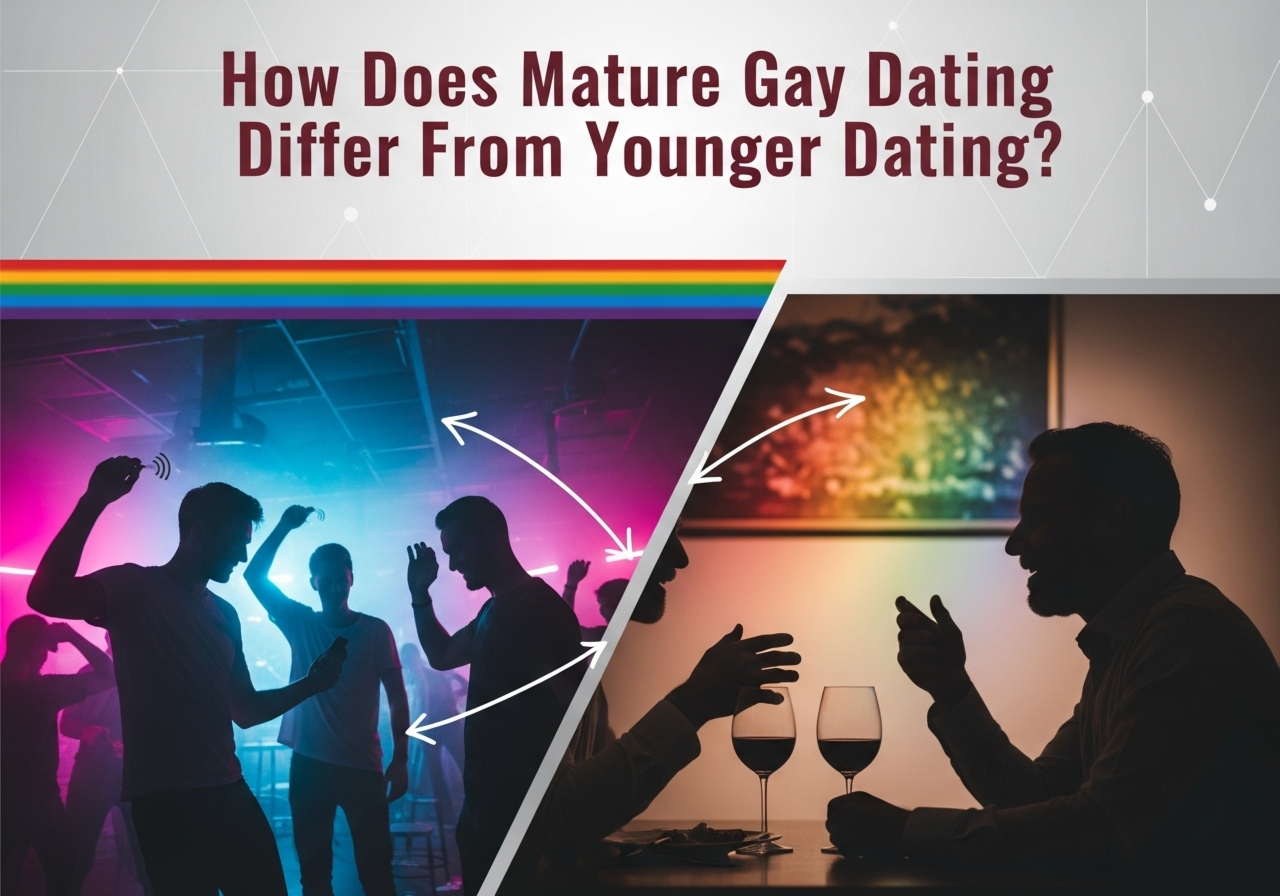How Does Mature Gay Dating Differ From Younger Dating?