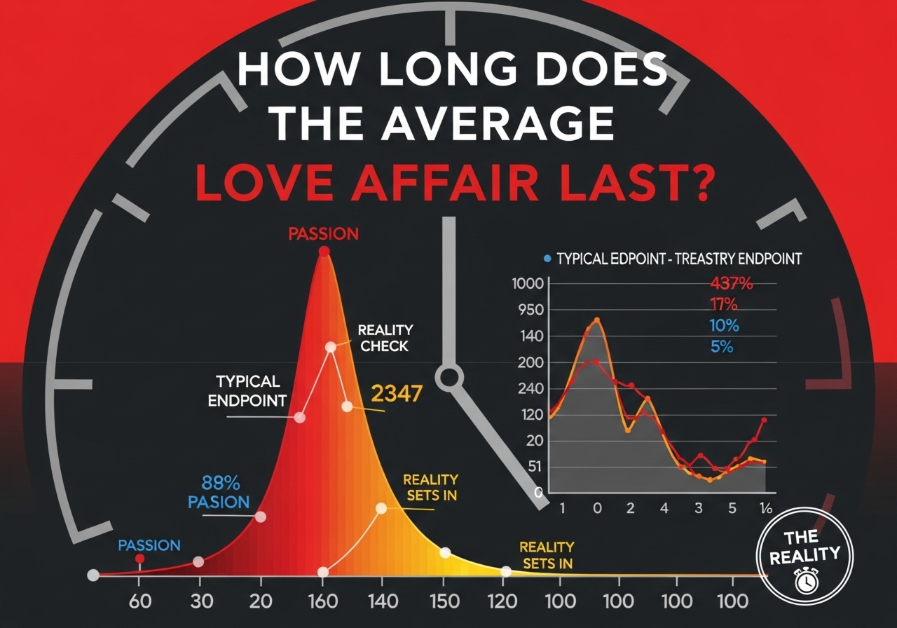 How Long Does The Average Love Affair Last?