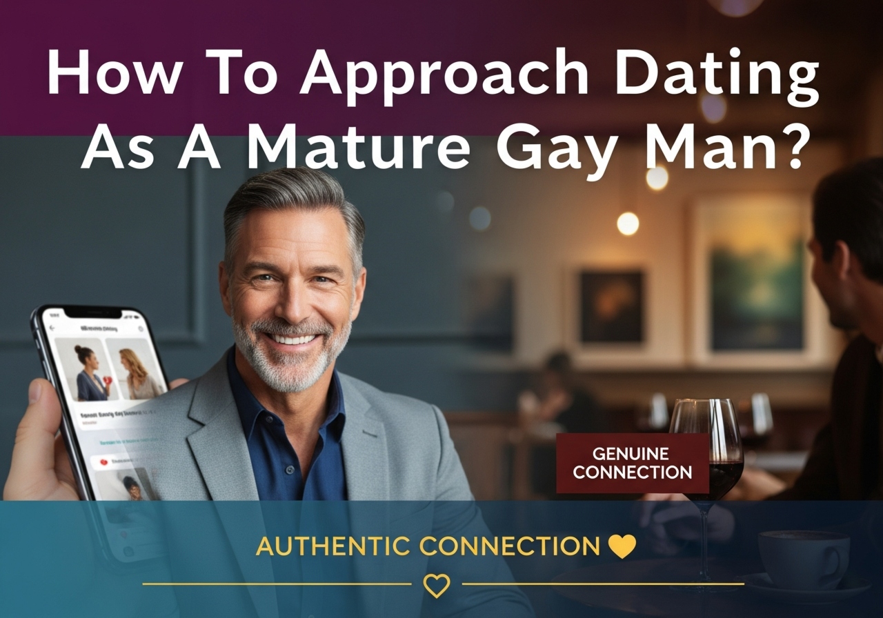 How To Approach Dating As A Mature Gay Man?