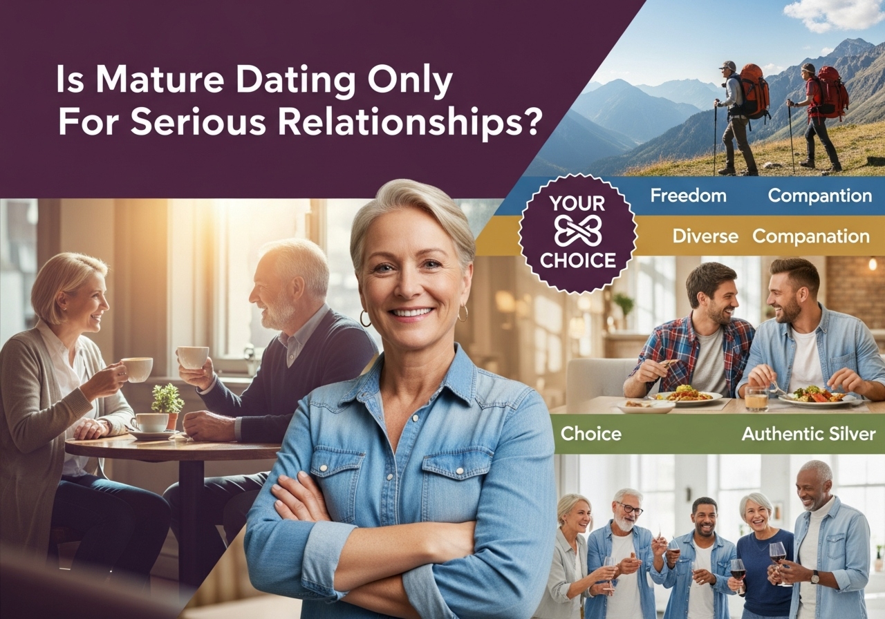 Is Mature Dating Only For Serious Relationships?