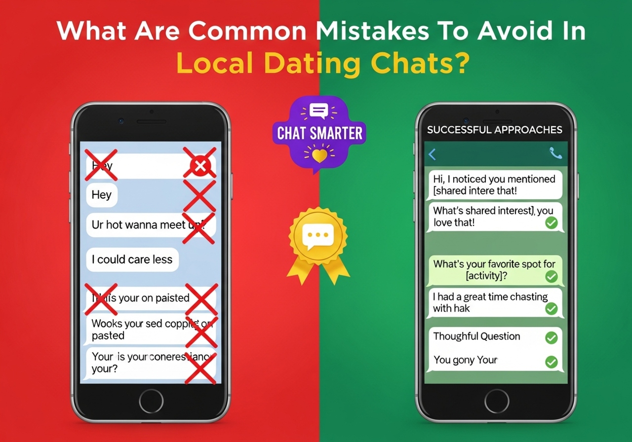 What Are Common Mistakes To Avoid In Local Dating Chats?