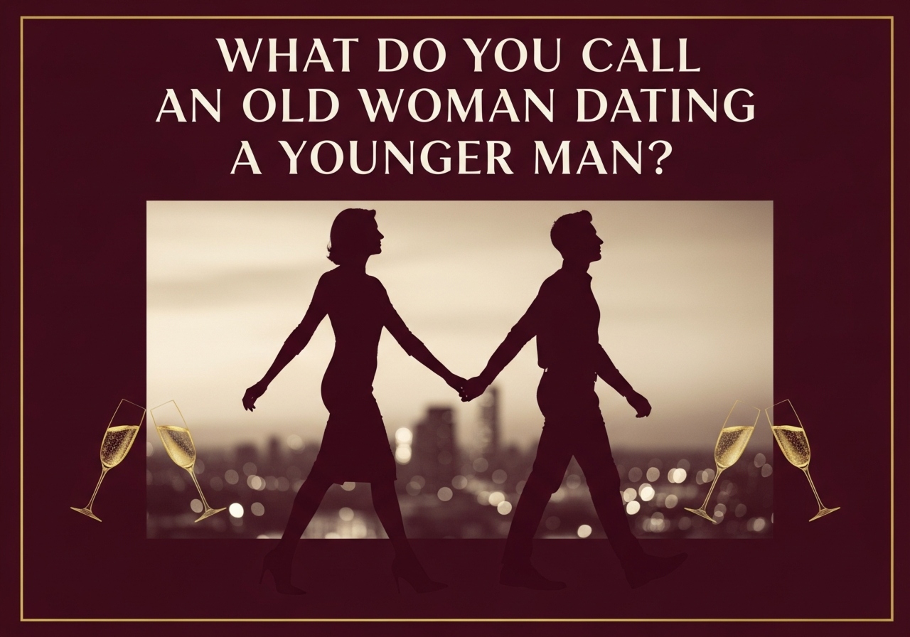 What Do You Call An Old Woman Dating A Younger Man?