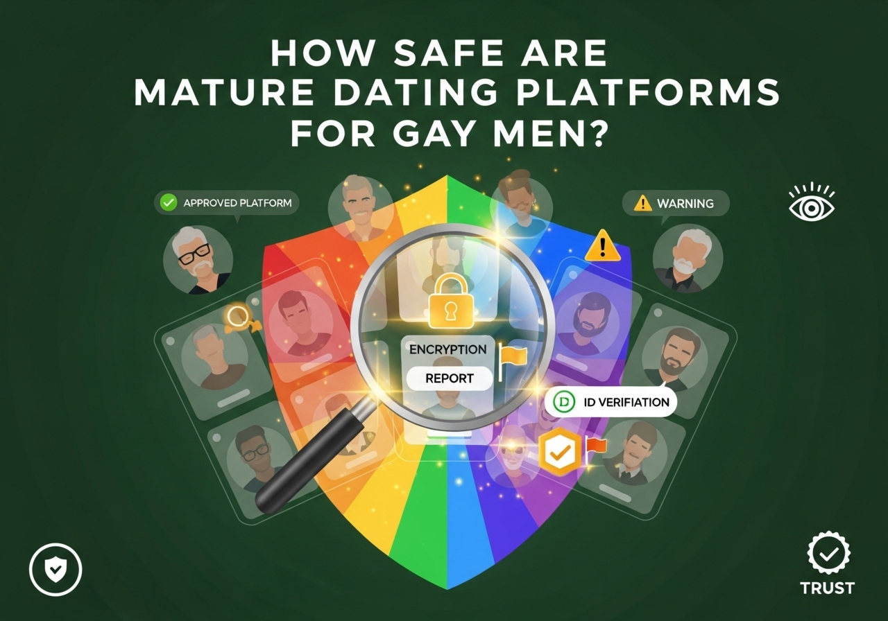 How Safe Are Mature Dating Platforms For Gay Men?