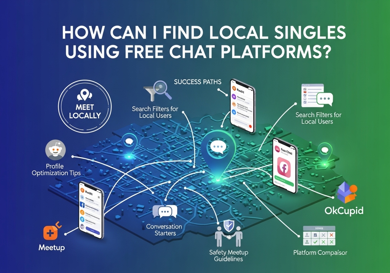 How Can I Find Local Singles Using Free Chat Platforms?