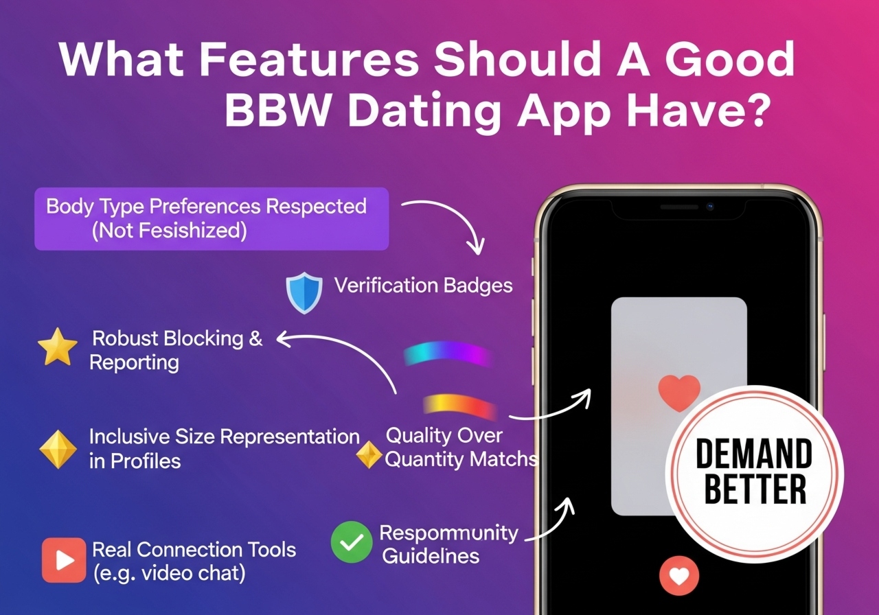 What Features Should A Good BBW Dating App Have?