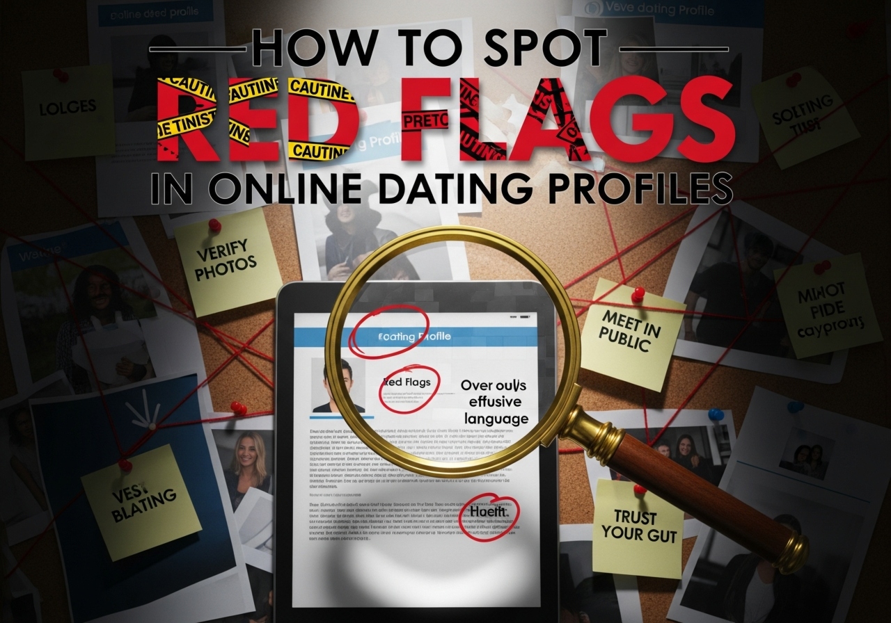 How To Spot Red Flags In Online Dating Profiles